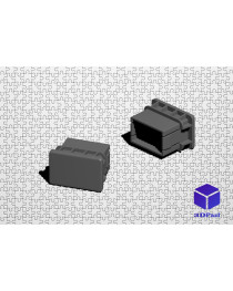 Заглушка кнопки Toyota Prius C (20.5x33) Заглушка кнопки Toyota Prius C (20.5x33)