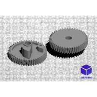 Шестерня замка задней двери Skoda Fabia, Vw Polo, Golf, Passat