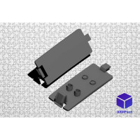Крышка аккумулятора пульта Samsung BN59-01006A3d