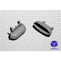 Засувка підлокітника Honda civic 2006-2011