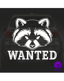 Наклейка на автомобіль "WANTED ЄНОТ"