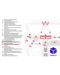 Важіль управління обігрівом Citroen C4 Picasso