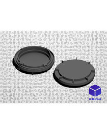 Крышка фары 158 222 00 под LED фары