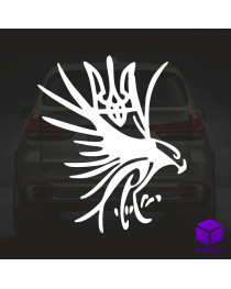 Наклейка на автомобіль ГЕРБ V12