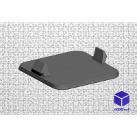 Заглушка бампера Subaru Impreza gh 2007-2011