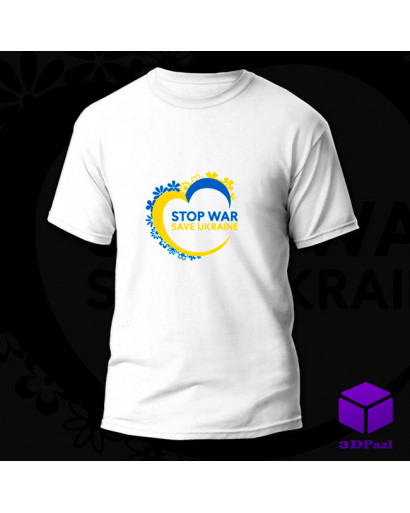 Термонаклейка STOP WAR