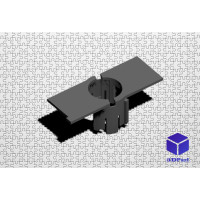 Кріплення датчика парктроніка Nissan Rogue t33 (3)
