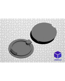 Заглушка буксировочного болта Smart Fortwo 451 2007-2015 (під фарбування)