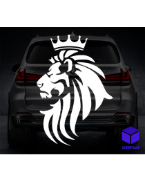 Наклейка на автомобіль ЛЕВ V3