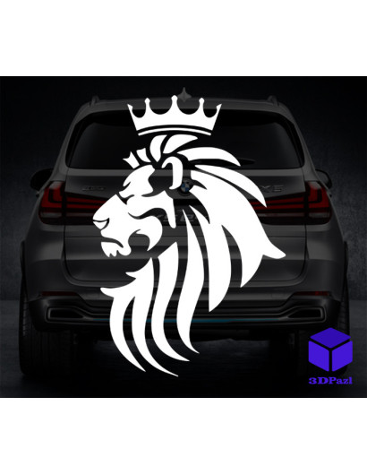 Наклейка на автомобіль ЛЕВ V3