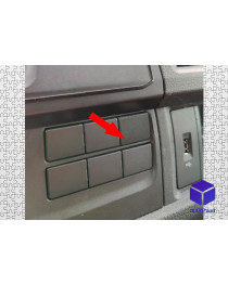 Заглушка кнопки VW T6