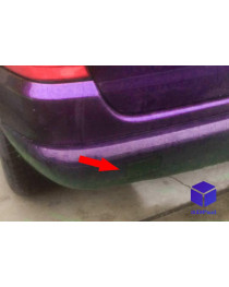 Заглушка буксировочного болта Mercedes ML w163 задний (под покраску)