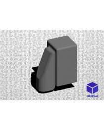 Кожух проводов ABS Toyota rav4 (2000-2005)
