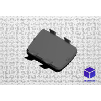 Заглушка буксирувального гака Citroen C4 Picasso 2G (задня)