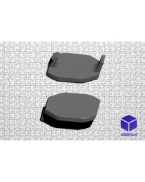 Заглушка в дверную ручку Subaru Forester SG 2002-2008 г.в.
