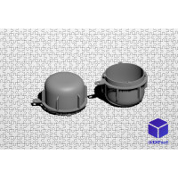 Кришка фари Akura MDX (ближній) під LED