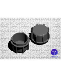 Крышка фары Chevrolet Captiva C140 под LED