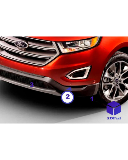 Кріплення парктроніка Ford EDGE 2019+ (2) Кріплення парктроніка Ford EDGE 2019+ (2)