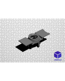 Крепление датчика парктроника Nissan Rogue t33 ( 4) Крепление датчика парктроника Nissan Rogue t33 ( 4)