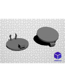 Заглушка буксировочного крюка AUDI a4 b7 a4 b6 a4 с6 передня (під фарбування)