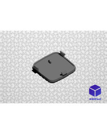 Заглушка буксировочного крюка FORD 4M 51-N17 K922-A (задняя)