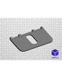 Крышка замочной петли багажника Lexus RX350 2007