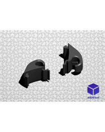 Крепление шторки Renault Latitude, Renault Laguna III Крепление шторки Renault Latitude, Renault Laguna III