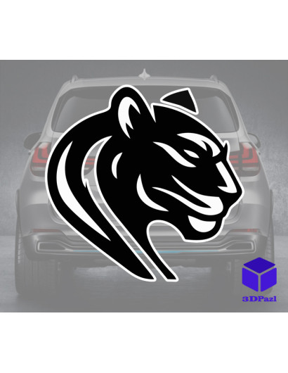 Наклейка на автомобіль ПАНТЕРА V4