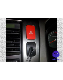 Заглушка кнопки в торпеду Hyundai Tucson 2008
