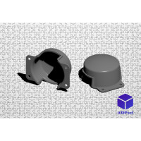 Заглушка в ПТФ RENAULT MEGANE (пара) Заглушка в ПТФ RENAULT MEGANE (пара)