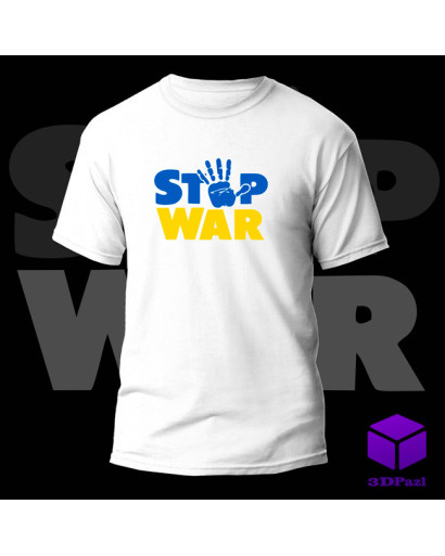 Термонаклейка STOP WAR
