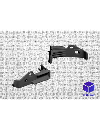 Кронштейн бампера для Mazda 3 2010-2013 (задній)