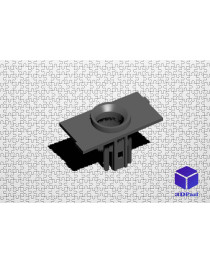 Кріплення парктроніка Lincoln Nautilus (3)