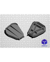 Крышка фары BMW E92, E93, E90 rest